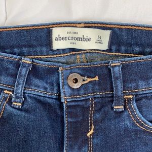 girls skinny jeans, size 14